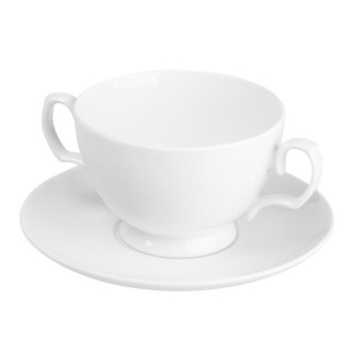 MARIAPAULA KLASYKA BIAŁA ZESTAW DO BULIONU 6/12 350ML/17CM (L01)