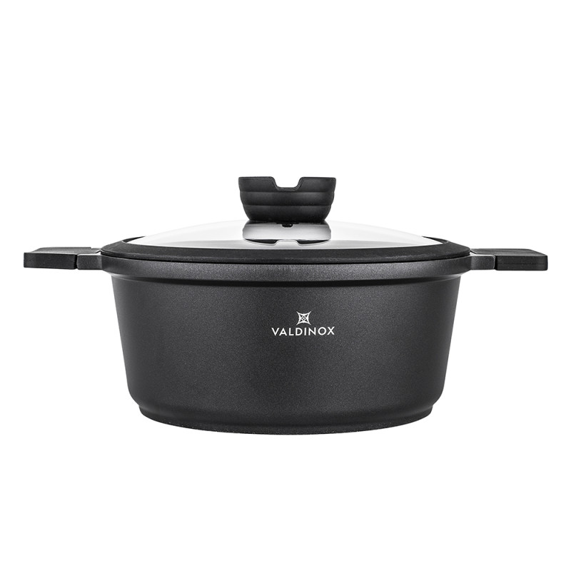 Valdinox Expert Garnek 24cm z Pokrywą 4,5L, EAN: 5902689836756
