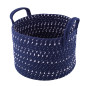 Kosze plecione granatowe n/n bz 32+28+24cm EAN: [tu wstaw EAN]