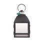 Latarenka metalowa 21x21x35 cm n/n bz - EAN: 5904252307274