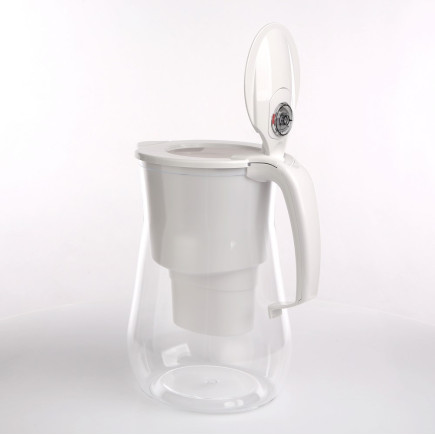 Dzbanek Onyx 4,2L z 3 wkładami magnezowymi B100-25, biały - EAN: 4744131014173