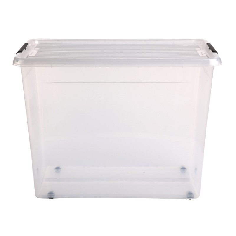 Pojemnik do przechowywania na kółkach 58x39x42cm 80l Simplestore EAN: 5902541174200 Pojemnik do przechowywania na kółkach 58x39x42cm 80l Simplestore EAN: 5902541174200