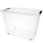 Pojemnik do przechowywania na kółkach 58x39x42cm 80l Simplestore EAN: 5902541174200 Pojemnik do przechowywania na kółkach 58x39x42cm 80l Simplestore EAN: 5902541174200