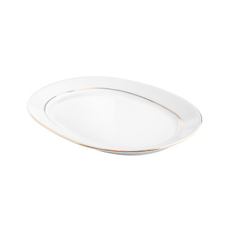 Mariapaula Klasyka Złota Linia Półmisek Owalny 33cm EAN: 5901720638434