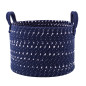 Kosz pleciony granatowy 28x28x20cm n/n bz, EAN: 5904252307014