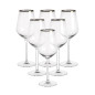 Rubin Gold Komplet 6 Kieliszków do Wina Białego 370 ml EAN: 5902689875243