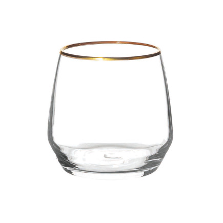 Szklanki do napojów Rubin Gold 370 ml (komplet 6 sztuk)