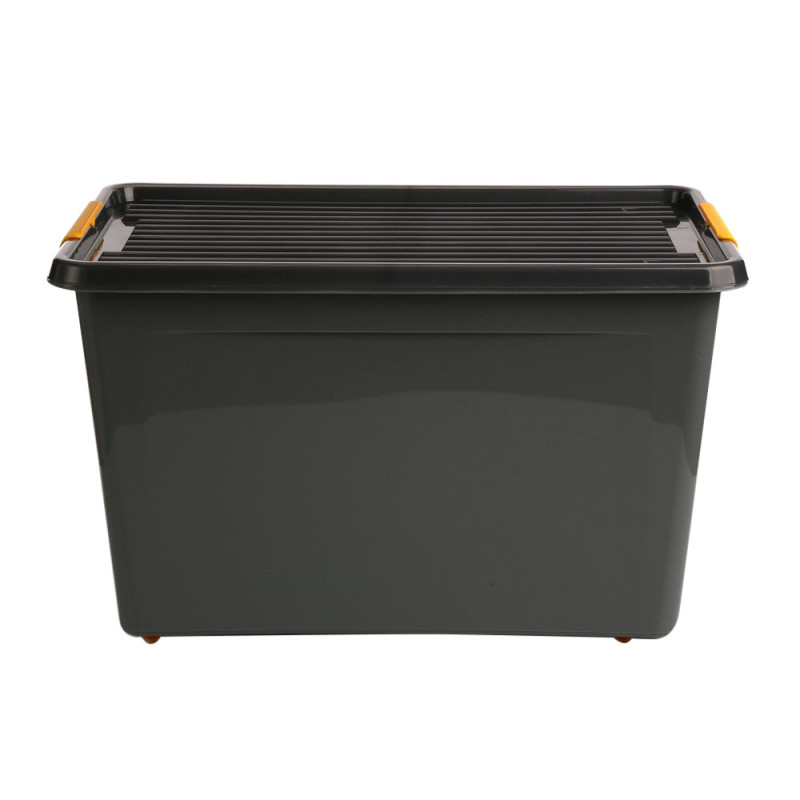 Pojemnik do przechowywania Solidstore z pokrywą na kółkach 60l, 58x39x35cm - EAN: 5902541173265