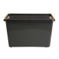 Pojemnik do przechowywania Solidstore z pokrywą na kółkach 60l, 58x39x35cm - EAN: 5902541173265