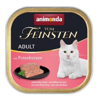 Animonda vom feinsten classic cat smak: serca indyka 100g