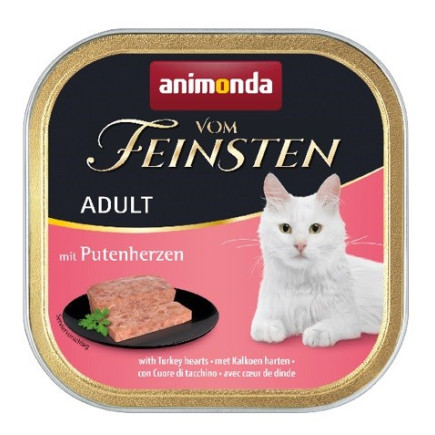 Animonda vom feinsten classic cat smak: serca indyka 100g