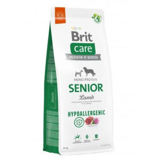 Brit care hypoallergenic senior lamb & rice 12kg