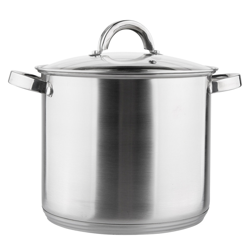 Garnek wysokiego Fabio nierdzewny 22cm 7,0l z pokrywą szklaną - EAN: 5904252332719 Garnek wysokiego Fabio nierdzewny 22cm 7,0l z pokrywą szklaną - EAN: 5904252332719