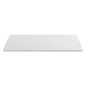 Blat tablicowy/flipchart na biurko maclean, 120x60cm, biały, mdf,  mc-452