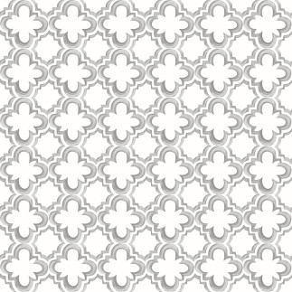 Liberia tkanina dekoracyjna wodoodporna, szerokość 180cm, kolor 006 szaro-biały