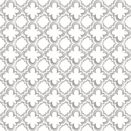 Liberia tkanina dekoracyjna wodoodporna, szerokość 180cm, kolor 006 szaro-biały