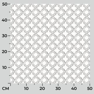 Liberia tkanina dekoracyjna wodoodporna, szerokość 180cm, kolor 006 szaro-biały