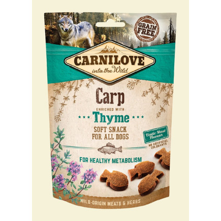 Carnilove przysmak soft m.carp+thyme 200g