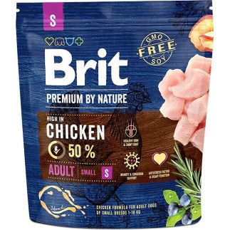 Brit premium by nature adult s 1kg