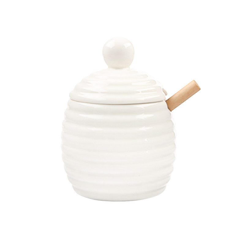 Pojemnik na miód z pokrywką 9x11,5 cm 260 ml Color Box New EAN: 5904252368428