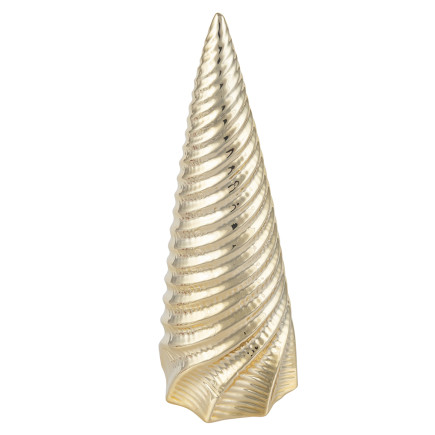 Figurka porcelanowa Choinka Złota 8x7,5x14 cm n/n bz - EAN: 5904252375556