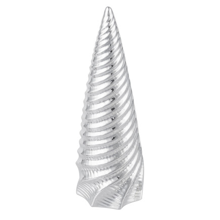 Figurka porcelanowa choinka srebrna 8x7,5x14 cm n/n bz EAN: 5904252375617