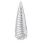 Figurka porcelanowa choinka srebrna 8x7,5x14 cm n/n bz EAN: 5904252375617