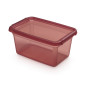 Pojemnik Basestore z pokrywką i klipsami 19x28x13cm 4,5l rhubarb EAN: 5902541232245