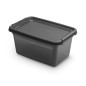 Pojemnik Basestore z pokrywą i klipsami 19x28x13cm 4,5l coal - EAN: 5902541232238