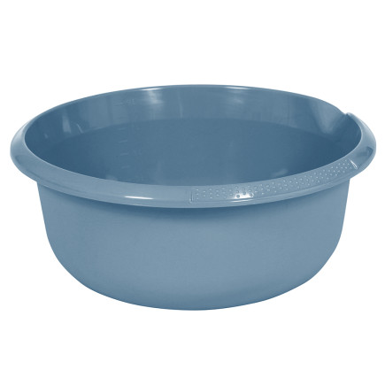 MISKA OKRĄGŁA 36CM 9L Z WYLEWKĄ NORDIC BLUE (10555)