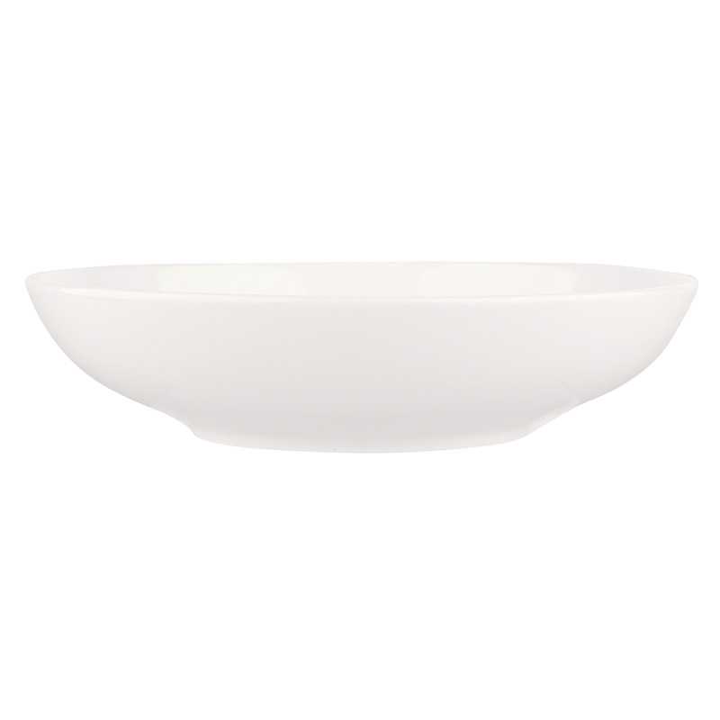 Talerz głęboki porcelanowy Bella Ecru kremowy 20 cm Talerz głęboki porcelanowy Bella Ecru kremowy 20 cm