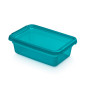 Basestore Pojemnik z Pokrywą i Klipsami 19x28x9cm 3l Ocean EAN: 5902541231224