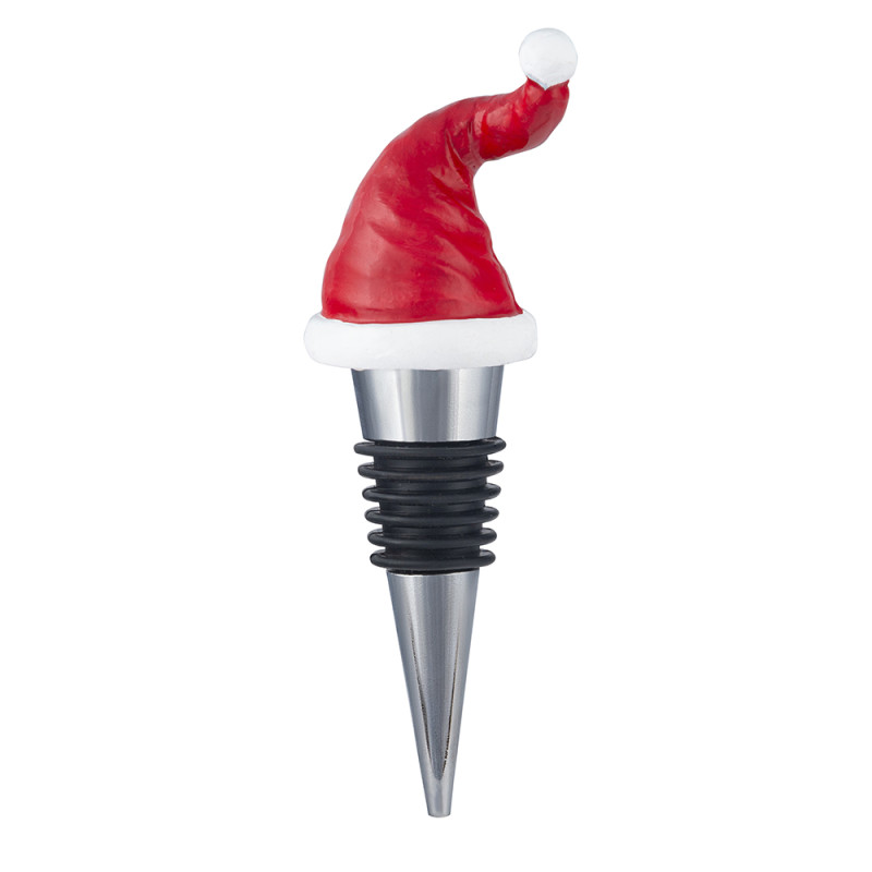 Stopper do wina Czapka Mikołaja | EAN: 5904252371572