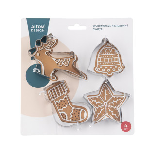 KPL. 4 WYKRAWACZY NIERDZEWNYCH ŚWIĘTA MIX II