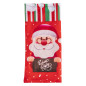 Worek na butelkę Boże Narodzenie Mikołaj 30x14 cm EAN: 5904252371756