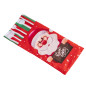 Worek na butelkę Boże Narodzenie Mikołaj 30x14 cm EAN: 5904252371756