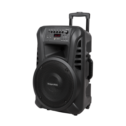 Aktywna kolumna głośnikowa (z 2 mikrofonami bezprzewodowymi uhf, sd, bluetooth, fm, usb) 40 watt