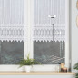 Zazdrostka panelowa żakardowa 90cm z wzorem, kolor biały 001, EAN: 5907693240278