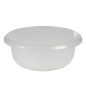 MISKA OKRĄGŁA 28CM 3,5L Z WYLEWKĄ TRANSPARENT (10553)