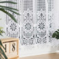 Zazdrostka żakardowa panelowa biała 70cm EAN: 5907693268302 Zazdrostka żakardowa panelowa biała 70cm EAN: 5907693268302