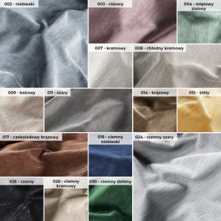 Martina tkanina dekoracyjna, wysokość 300 cm, kolor 004 miętowy zielony