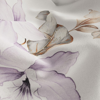 Irys tkanina dekoracyjna, wysokość 305cm, kolor 004 pastelowy fioletowy