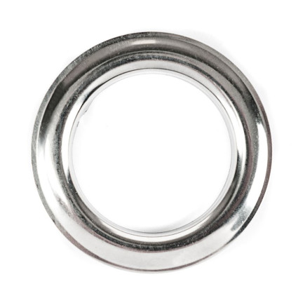 Przelotka metalowa, śr wew 40mm zewn. 60mm, kolor srebro chrom 023 - pod tkaniny