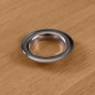 Przelotka metalowa niski kołnierz SN 40mm x 62mm srebro chrom EAN: 5907693269996
