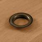 Przelotka metalowa, wysoki kołnierz ln, śr wew 40mm zewn. 62mm, kolor złoto antyczne 032