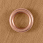 Przelotka metalowa, wysoki kołnierz ln, śr wew 40mm zewn. 62mm, kolor miedź 040