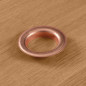 Przelotka metalowa, wysoki kołnierz ln, śr wew 40mm zewn. 62mm, kolor miedź 040
