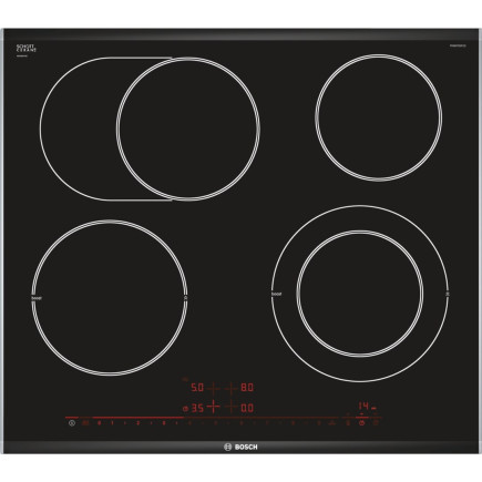 Płyta ceramiczna bosch pkn675dp1d (4 pola grzejne  kolor czarny)