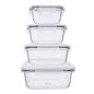 Fresh Pojemnik kwadratowy 1,1L z pokrywką 18,5x18,5x7,5cm EAN: 5904252377048
