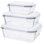 Fresh prostokątny pojemnik z pokrywą 1,0l 20,4x15,5x6,9cm EAN: 5904252376942